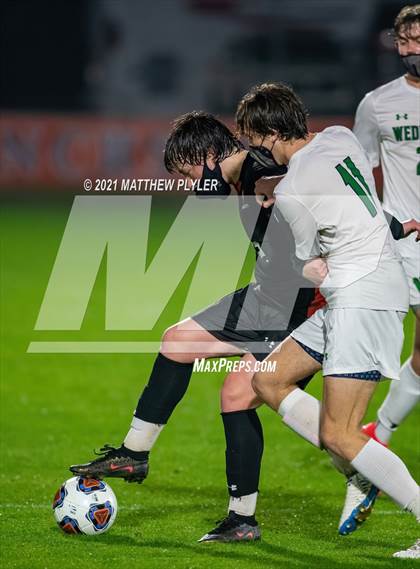 Thumbnail 1 in Weddington vs. New Hanover (1 of 2 - NCHSAA 3A Final - the Game) photogallery.