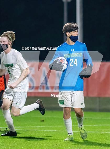 Thumbnail 3 in Weddington vs. New Hanover (1 of 2 - NCHSAA 3A Final - the Game) photogallery.