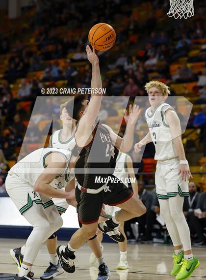 Thumbnail 3 in Ridgeline vs. Layton Christian Academy (UHSAA 4A Quarterfinal) photogallery.