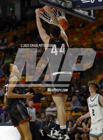 Thumbnail 3 in Ridgeline vs. Layton Christian Academy (UHSAA 4A Quarterfinal) photogallery.