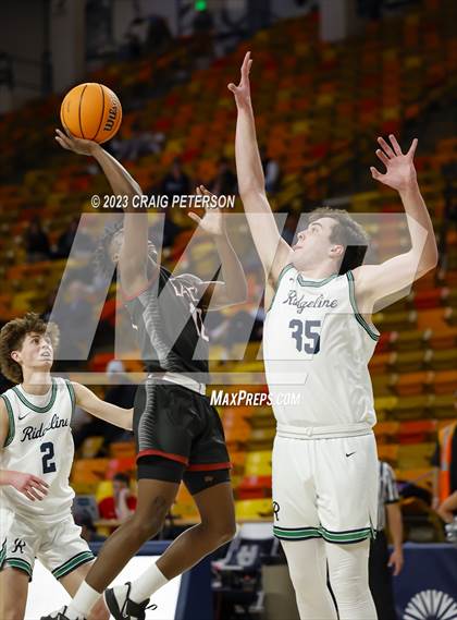 Thumbnail 2 in Ridgeline vs. Layton Christian Academy (UHSAA 4A Quarterfinal) photogallery.