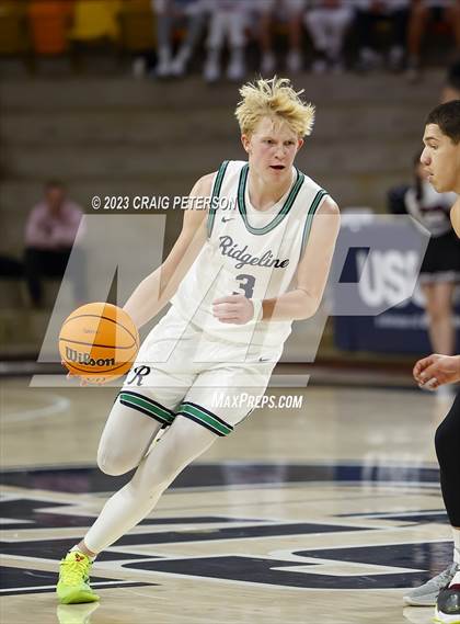 Thumbnail 3 in Ridgeline vs. Layton Christian Academy (UHSAA 4A Quarterfinal) photogallery.