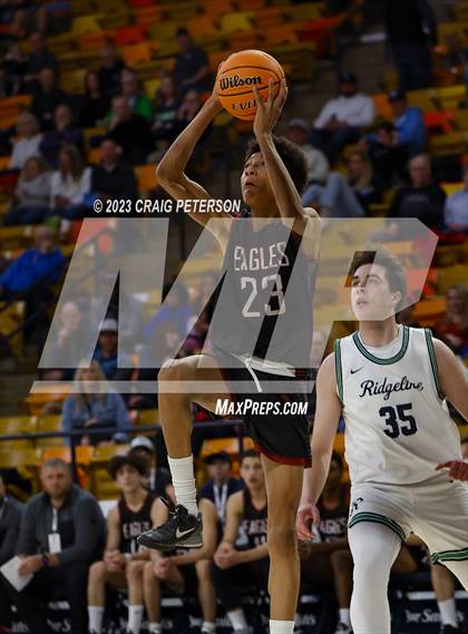 Thumbnail 1 in Ridgeline vs. Layton Christian Academy (UHSAA 4A Quarterfinal) photogallery.