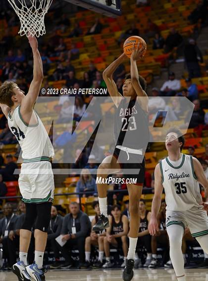 Thumbnail 2 in Ridgeline vs. Layton Christian Academy (UHSAA 4A Quarterfinal) photogallery.