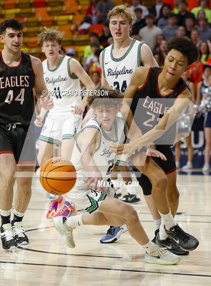 Thumbnail 1 in Ridgeline vs. Layton Christian Academy (UHSAA 4A Quarterfinal) photogallery.