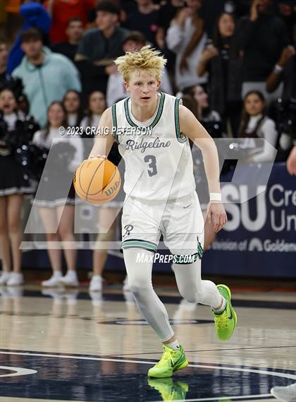 Thumbnail 2 in Ridgeline vs. Layton Christian Academy (UHSAA 4A Quarterfinal) photogallery.