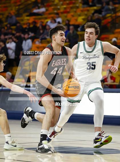 Thumbnail 3 in Ridgeline vs. Layton Christian Academy (UHSAA 4A Quarterfinal) photogallery.