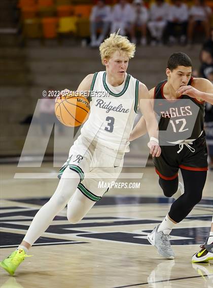 Thumbnail 1 in Ridgeline vs. Layton Christian Academy (UHSAA 4A Quarterfinal) photogallery.