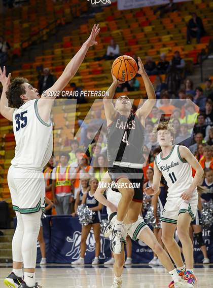 Thumbnail 1 in Ridgeline vs. Layton Christian Academy (UHSAA 4A Quarterfinal) photogallery.