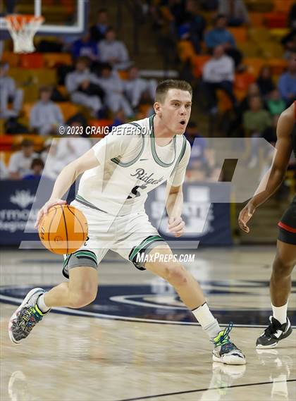 Thumbnail 3 in Ridgeline vs. Layton Christian Academy (UHSAA 4A Quarterfinal) photogallery.