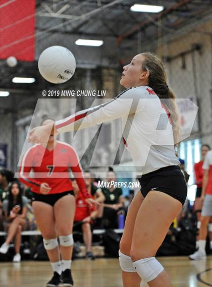 Thumbnail 2 in Mater Dei vs. San Clemente (Queen's Court Tournament) photogallery.