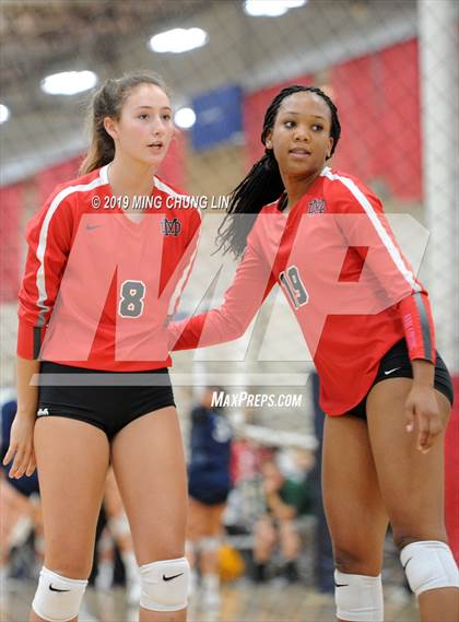 Thumbnail 2 in Mater Dei vs. San Clemente (Queen's Court Tournament) photogallery.
