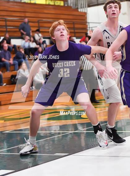 Thumbnail 3 in Rincon/University vs. Queen Creek (Judy Dixon Holiday Tournament) photogallery.