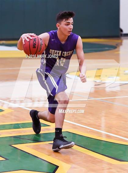 Thumbnail 1 in Rincon/University vs. Queen Creek (Judy Dixon Holiday Tournament) photogallery.