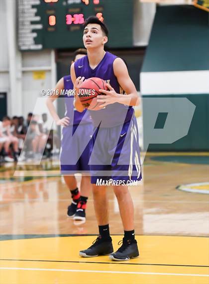 Thumbnail 1 in Rincon/University vs. Queen Creek (Judy Dixon Holiday Tournament) photogallery.
