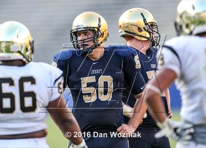 Thumbnail 3 in Plano East vs. Dallas Jesuit (Cotton Bowl Stadium Prep Showcase) photogallery.