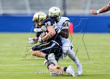 Thumbnail 2 in Plano East vs. Dallas Jesuit (Cotton Bowl Stadium Prep Showcase) photogallery.