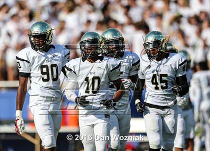 Thumbnail 2 in Plano East vs. Dallas Jesuit (Cotton Bowl Stadium Prep Showcase) photogallery.