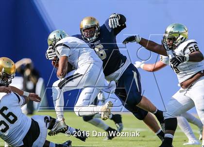 Thumbnail 3 in Plano East vs. Dallas Jesuit (Cotton Bowl Stadium Prep Showcase) photogallery.