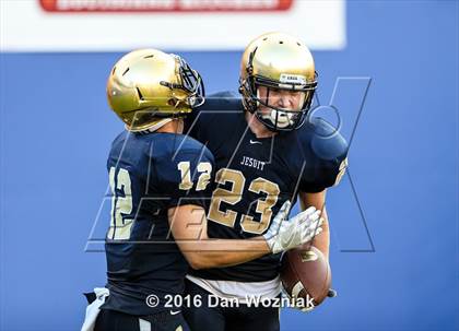 Thumbnail 2 in Plano East vs. Dallas Jesuit (Cotton Bowl Stadium Prep Showcase) photogallery.