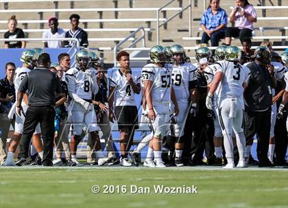 Thumbnail 1 in Plano East vs. Dallas Jesuit (Cotton Bowl Stadium Prep Showcase) photogallery.
