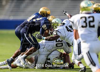 Thumbnail 1 in Plano East vs. Dallas Jesuit (Cotton Bowl Stadium Prep Showcase) photogallery.