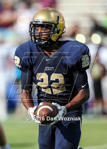 Thumbnail 1 in Plano East vs. Dallas Jesuit (Cotton Bowl Stadium Prep Showcase) photogallery.