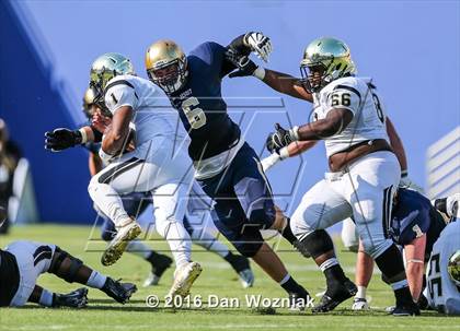 Thumbnail 2 in Plano East vs. Dallas Jesuit (Cotton Bowl Stadium Prep Showcase) photogallery.