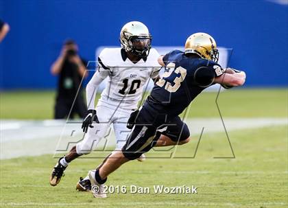 Thumbnail 1 in Plano East vs. Dallas Jesuit (Cotton Bowl Stadium Prep Showcase) photogallery.