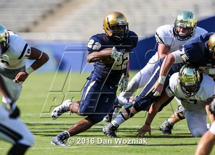 Thumbnail 2 in Plano East vs. Dallas Jesuit (Cotton Bowl Stadium Prep Showcase) photogallery.