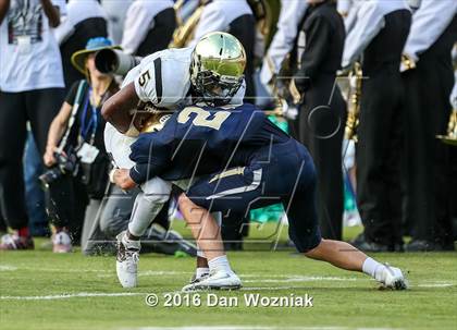 Thumbnail 1 in Plano East vs. Dallas Jesuit (Cotton Bowl Stadium Prep Showcase) photogallery.