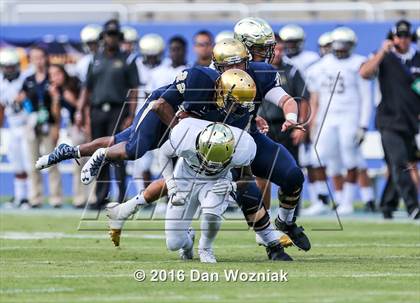 Thumbnail 3 in Plano East vs. Dallas Jesuit (Cotton Bowl Stadium Prep Showcase) photogallery.