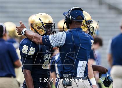 Thumbnail 2 in Plano East vs. Dallas Jesuit (Cotton Bowl Stadium Prep Showcase) photogallery.