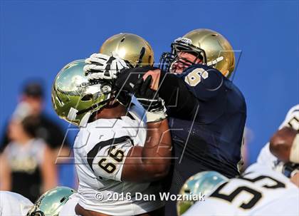 Thumbnail 2 in Plano East vs. Dallas Jesuit (Cotton Bowl Stadium Prep Showcase) photogallery.