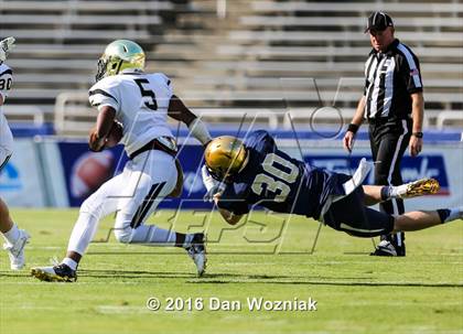 Thumbnail 1 in Plano East vs. Dallas Jesuit (Cotton Bowl Stadium Prep Showcase) photogallery.