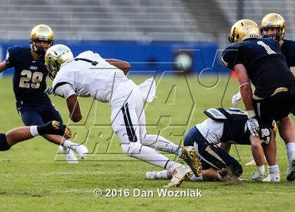 Thumbnail 2 in Plano East vs. Dallas Jesuit (Cotton Bowl Stadium Prep Showcase) photogallery.