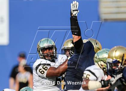 Thumbnail 3 in Plano East vs. Dallas Jesuit (Cotton Bowl Stadium Prep Showcase) photogallery.