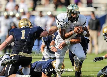 Thumbnail 2 in Plano East vs. Dallas Jesuit (Cotton Bowl Stadium Prep Showcase) photogallery.