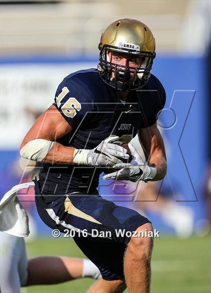 Thumbnail 2 in Plano East vs. Dallas Jesuit (Cotton Bowl Stadium Prep Showcase) photogallery.