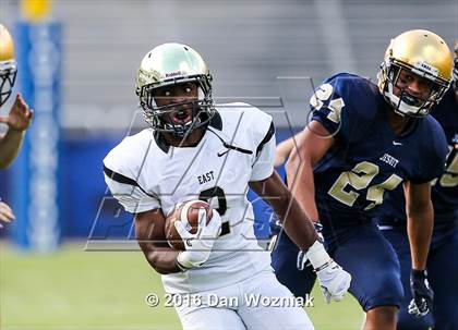 Thumbnail 3 in Plano East vs. Dallas Jesuit (Cotton Bowl Stadium Prep Showcase) photogallery.
