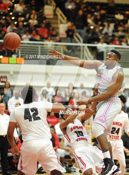 Thumbnail 2 in Rancho Verde vs. Maranatha (CIF-SS 1AA Final) photogallery.