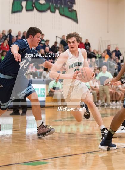 Thumbnail 2 in Valor Christian vs. ThunderRidge photogallery.