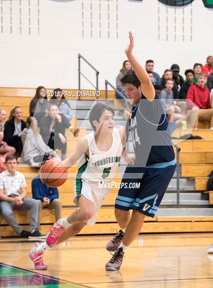 Thumbnail 3 in Valor Christian vs. ThunderRidge photogallery.