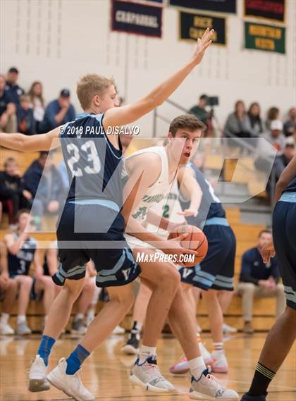 Thumbnail 3 in Valor Christian vs. ThunderRidge photogallery.