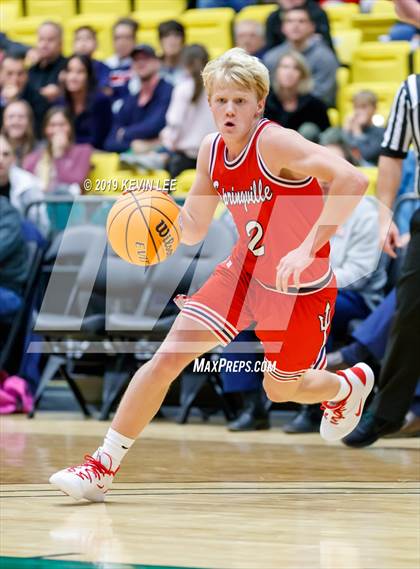 Thumbnail 3 in Springville vs. Lehi (Utah Valley Tip-Off Classic) photogallery.