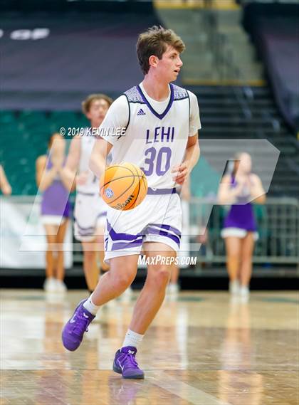 Thumbnail 2 in Springville vs. Lehi (Utah Valley Tip-Off Classic) photogallery.