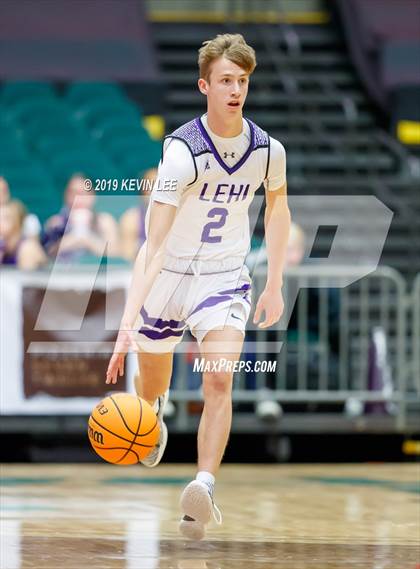 Thumbnail 2 in Springville vs. Lehi (Utah Valley Tip-Off Classic) photogallery.
