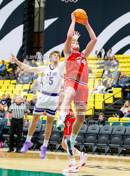 Thumbnail 3 in Springville vs. Lehi (Utah Valley Tip-Off Classic) photogallery.
