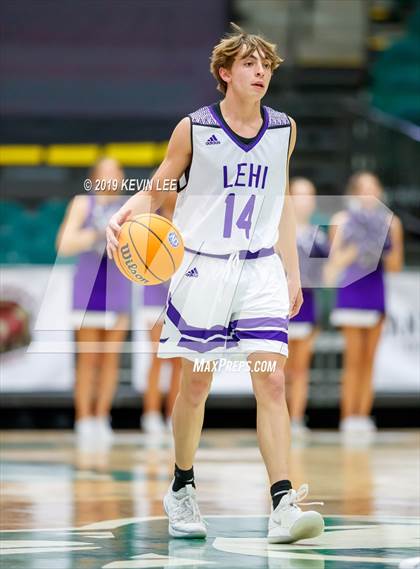 Thumbnail 2 in Springville vs. Lehi (Utah Valley Tip-Off Classic) photogallery.