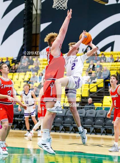 Thumbnail 2 in Springville vs. Lehi (Utah Valley Tip-Off Classic) photogallery.